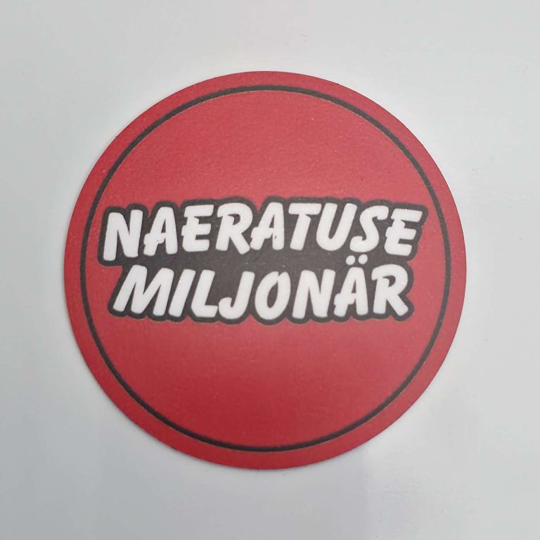 Naeratuse Miljonär Magnet 6cm